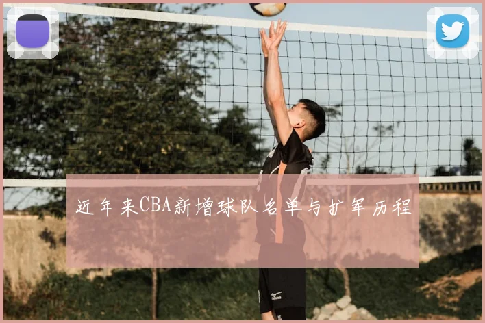 近年来CBA新增球队名单与扩军历程